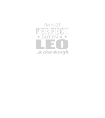 Not perfect, but LEO model negru pe tricou