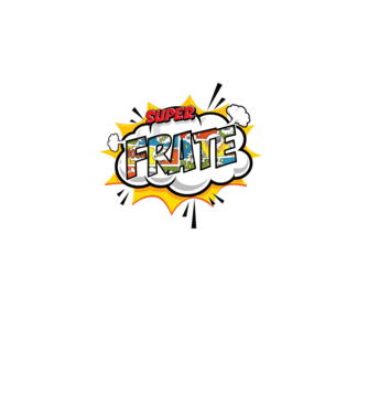 Super Frate model turcoaz pe tricou