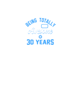 Being totally awesome 30 model negru pe tricou