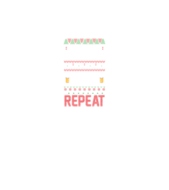 Drink drink repeat model negru pe tricou