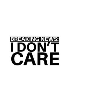 breaking news i dont care model negru pe tricou