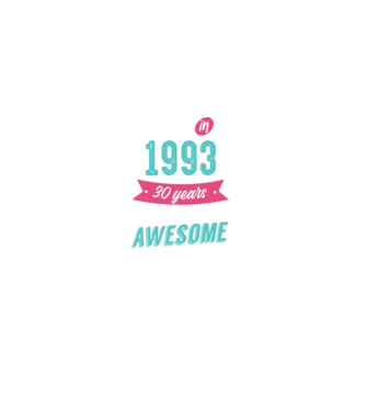 Made in 1993 model negru pe tricou