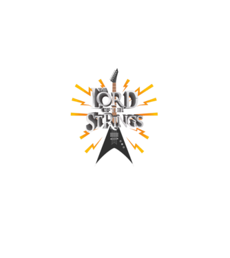 Lord of the Strings model mov pe tricou