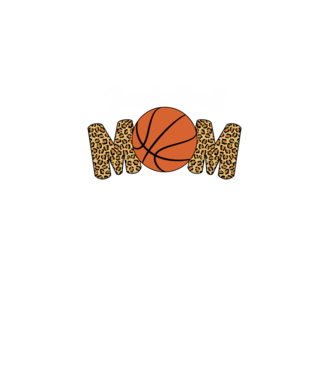 Basketball Mom model turcoaz pe tricou