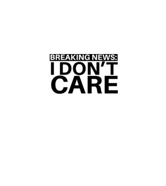 breaking news i dont care model gri pe tricou