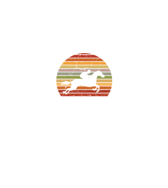 horse race model negru pe tricou