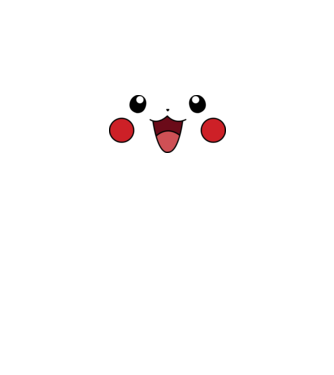 Pikachu model galben pe tricou