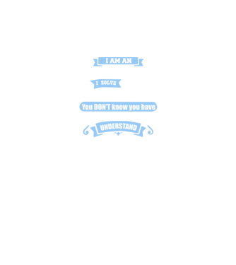 I am an accountant I solve problems model negru pe tricou