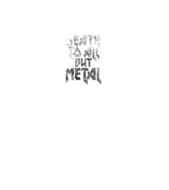 Death but metal model negru pe tricou
