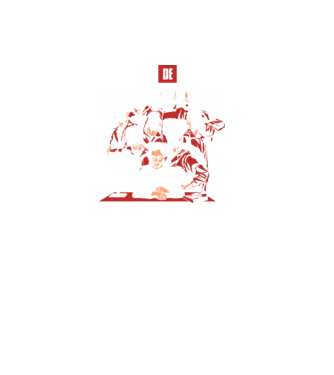 La casa de papel grupo model negru pe tricou