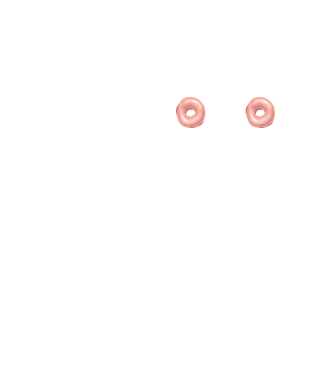 Donut titties model galben neon pe tricou