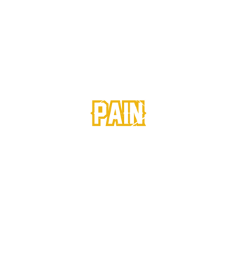 No Pain No Gain model negru pe tricou