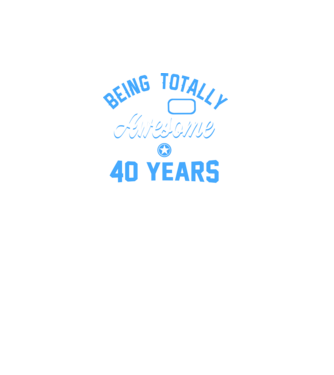 Being totally awesome 40 model negru pe tricou