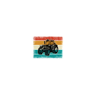 TRACTOR model negru pe tricou