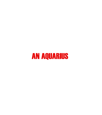 Piss of an AQUARIUS model negru pe tricou