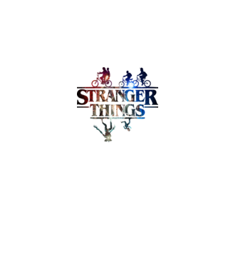 stranger things quote poster2 model alb pe tricou
