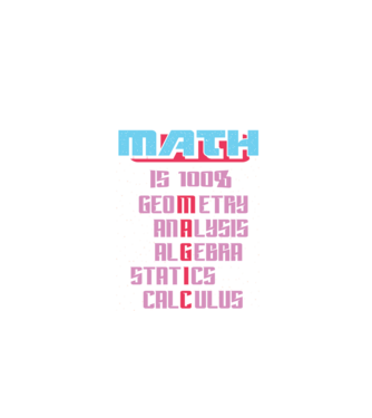 Math magic retro model negru pe tricou