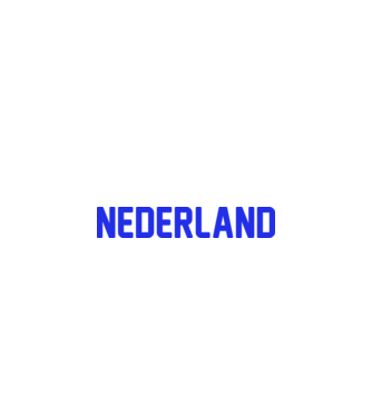 Nederland model alb pe tricou