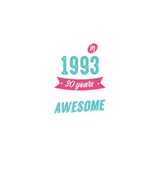 Made in 1993 model negru pe tricou