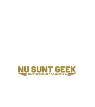 nu sunt geek, sunt un warlord de nivelul 9 model albastru închis pe tricou