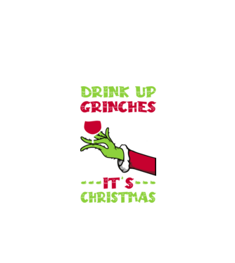 Drink up grinches it's christmas model negru pe tricou
