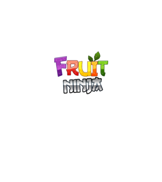 Fruit Ninja model alb pe tricou