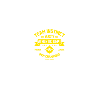 Team instinct champions model negru pe tricou