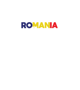 Romania forever model turcoaz pe tricou