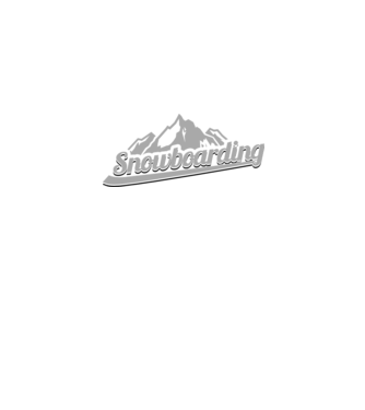 Snowboarding model alb pe tricou