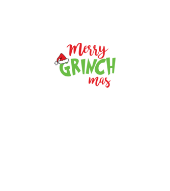 Grinchmas model negru pe tricou