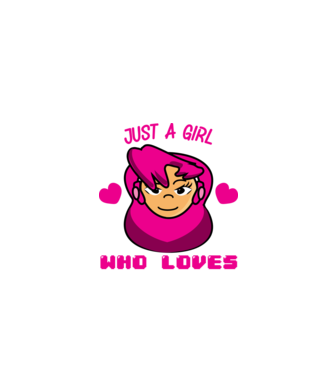 Girl Gamer model negru pe tricou