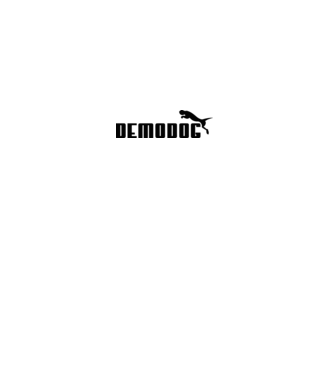 demodog logo black model gri pe tricou