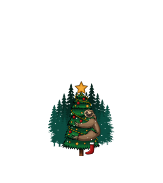 Christmas model alb pe tricou