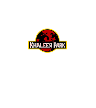 Khaleesi Park model alb pe tricou