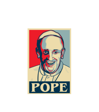 Poster Papa model alb pe tricou