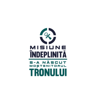 Misiune îndeplinită model gri pe tricou