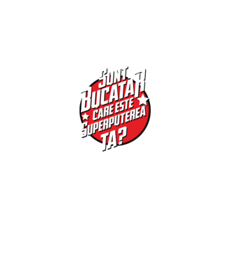 sunt bucătar, care este superputerea ta? model albastru închis pe tricou