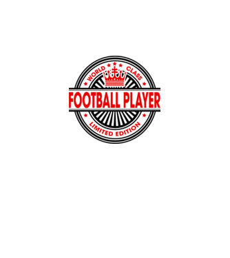 World class FOTBALIST model alb pe tricou