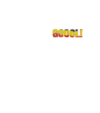 GOOOL model galben neon pe tricou