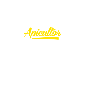 Apicultor model negru pe tricou