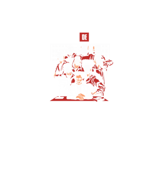 La casa de papel grupo model negru pe tricou