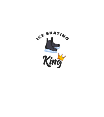 Ice skatin King model albastru jeanși pe tricou