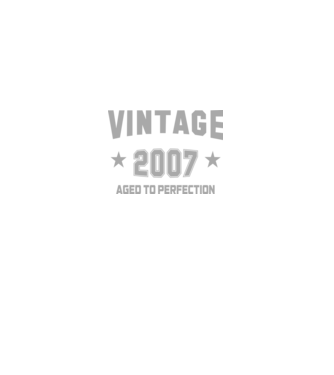 Vintage - 2007 model roșu pe tricou