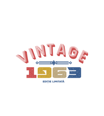 1963 Ediție limitată model alb pe tricou