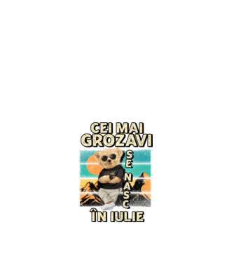 RETRO teddy IULIE model alb pe tricou