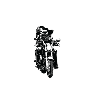 datorită ei pot fi sălbatic, liber și în siguranță - ea este îngerul meu păzitor model alb pe tricou