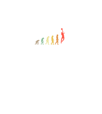 Basketball evolution model negru pe tricou