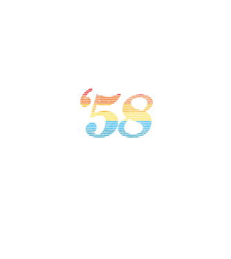 Retro Birthday 1958 model negru pe tricou