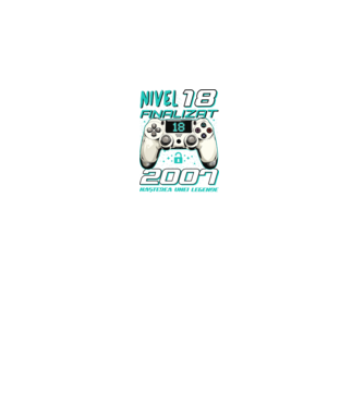 Nivel finalizat 18 2007 model negru pe tricou