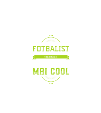 Sunt fotbalist, la fel ca toți ceilalți, dar mult mai cool model negru pe tricou